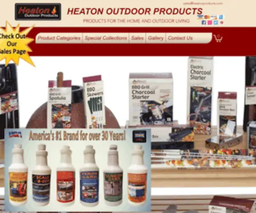 Heatonproducts.com(Heatonproducts) Screenshot