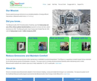 Heatsmartalliance.org(Communities for Sustainable Heating and Cooling) Screenshot