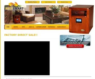 Heatsmartheaters.com(Website (Beta) Access) Screenshot