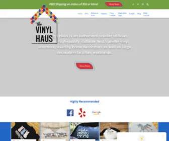 Heattransferhaus.com(The Vinyl Haus) Screenshot