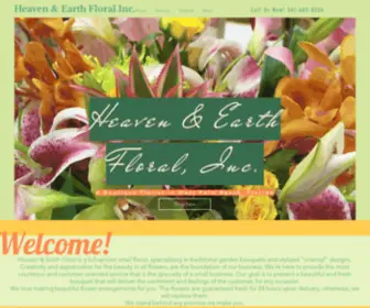 Heavenandearthfloral.com(Mysite) Screenshot