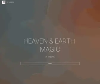 Heavenandearthmagic.com(NTS RADIO) Screenshot