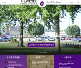 Heavenerschools.org(Heavener Public Schools) Screenshot