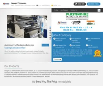 Heavenextrusions.in(Heaven Extrusions) Screenshot