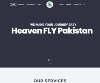 Heavenfly.com(Heaven FLY Pakistan) Screenshot