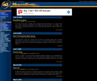 Heavengames.com(Heavengames) Screenshot