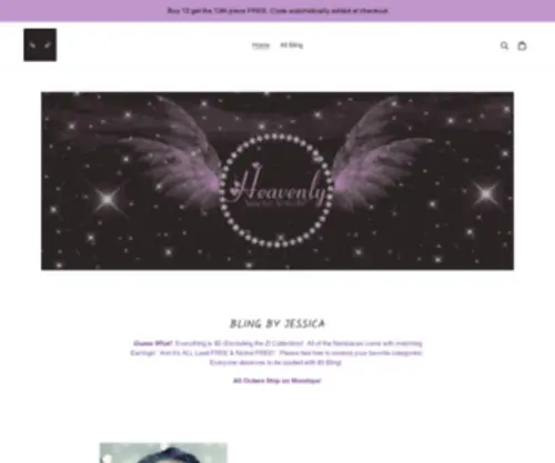 Heavenly-Amore.com(Heavenly Amore Jewels) Screenshot