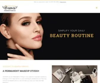 Heavenly-Brows.com(Heavenly Brows Microblading) Screenshot