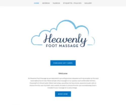Heavenlyfootmassage.com(Heavenly Foot Massage) Screenshot