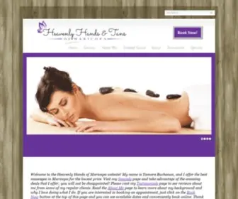 Heavenlyhandsofmaricopa.com(Maricopa AZ Massage Therapist) Screenshot