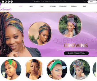 Heavenlyheadwraps.store(African Print) Screenshot