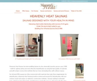 Heavenlyheatsaunas.com(Far Infrared Saunas) Screenshot