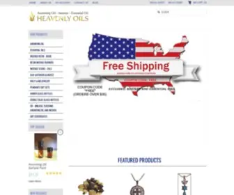 Heavenlyoils.com(Heavenly Oils) Screenshot