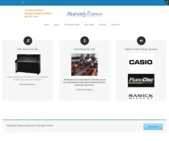 Heavenlypianos.com(Online Top Piano Courses) Screenshot