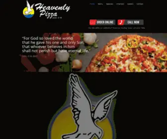 Heavenlypizzafindlay.com(Best Pizza & Subs) Screenshot