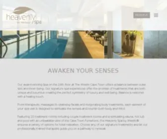 Heavenlyspa.co.za(Heavenly Spa By Westin) Screenshot