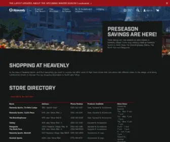 Heavenlysports.com(Lake Tahoe Mountain Shopping) Screenshot