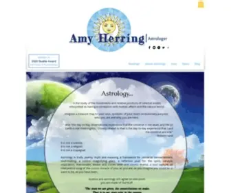 Heavenlytruth.com(Seattle Evolutionary Astrologer Amy Herring) Screenshot