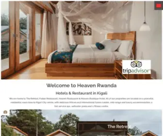 Heavenrwanda.com(A piece of Heaven in Rwanda. Heaven Rwanda) Screenshot