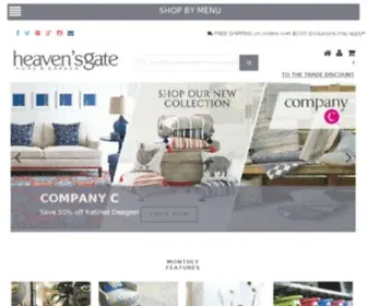 Heavensgatehomeandgarden.com(Stylish High Quality Decor at Affordable Prices) Screenshot