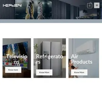 Heaventhoughts.com(Electronic Home Appliances and Commercial Digital Signage) Screenshot