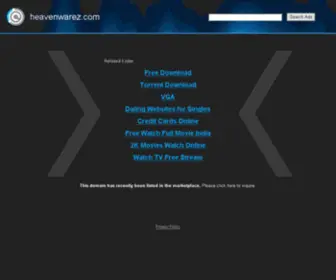 Heavenwarez.com(Download free from fileServe filesonic megaupload hotfile rapidshare oron) Screenshot
