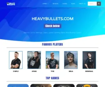 Heavybullets.com(Pro settings) Screenshot