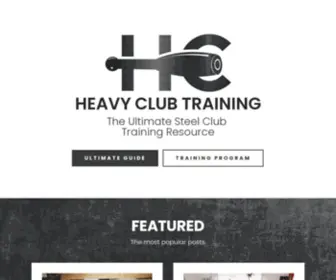 Heavyclubtraining.com(Heavy Club Training Heavy Club Training) Screenshot