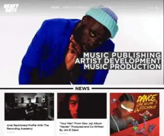 Heavydutymusic.com(Heavy Duty) Screenshot