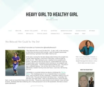 Heavygirltohealthygirl.com(Heavy Girl to Healthy Girl) Screenshot