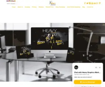 Heavygraphicsmarketing.com(Heavy GraphxHome) Screenshot