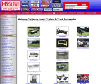 Heavyhaulertrailers.com(Buy, Sell & Trade Trailers) Screenshot