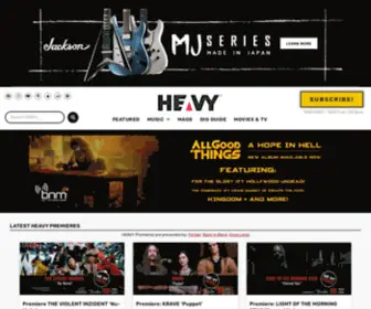 Heavymag.com.au(HEAVY Magazine) Screenshot