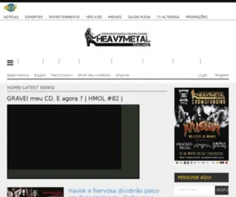 Heavymetalonline.com.br(Heavy Metal Online) Screenshot