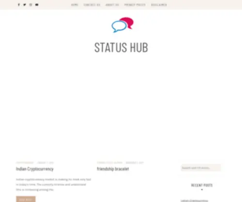 Heavystatus.com(Status in hindi) Screenshot