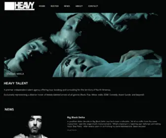 Heavytalent.com(HEAVY TALENT) Screenshot