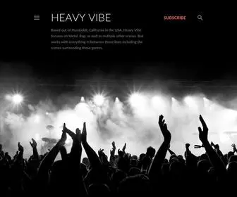 Heavyvibeofficial.com(Heavy Vibe) Screenshot