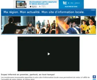 Hebdosregionaux.ca(Trouver des sites Web d'entreprises locales) Screenshot
