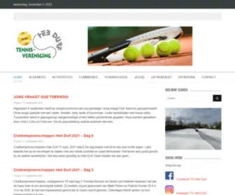 Hebdurf.nl(Tennisvereniging Heb Durf) Screenshot