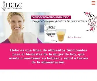 Hebealimentos.com(Hebe Alimentos) Screenshot