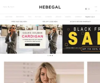 Hebegal.com(Create an Ecommerce Website and Sell Online) Screenshot