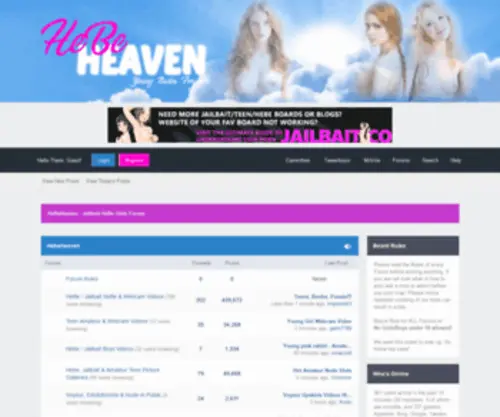 Hebeheaven.net Screenshot