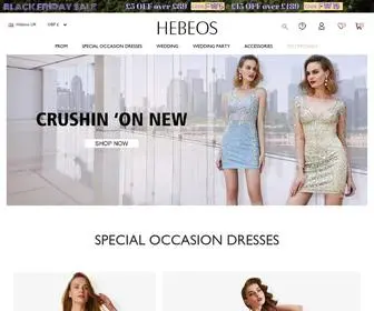 Hebeos.co.uk(UK Prom Dresses) Screenshot