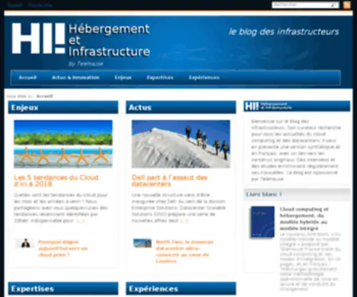 Hebergement-ET-Infrastructure.fr(Hebergement ET Infrastructure) Screenshot