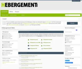 Hebergementweb.org(Hébergement) Screenshot
