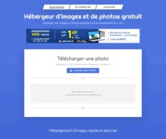Hebergeur-Image.fr(Hébergeur d'images et de photos gratuit) Screenshot
