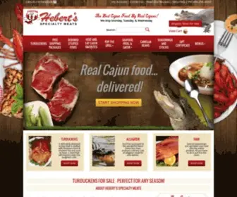 Hebertsmeats.com(Hebert's Specialty Meats) Screenshot