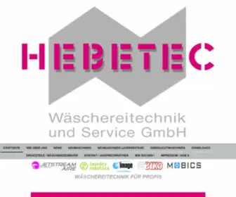 Hebetec.de(Hebetec) Screenshot