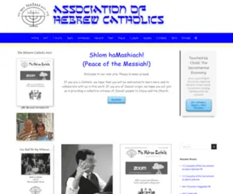 Hebrewcatholic.net(Central site for the AHC) Screenshot