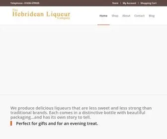 Hebridean-Liqueurs.co.uk(Delicious & Distinctive Liqueurs) Screenshot